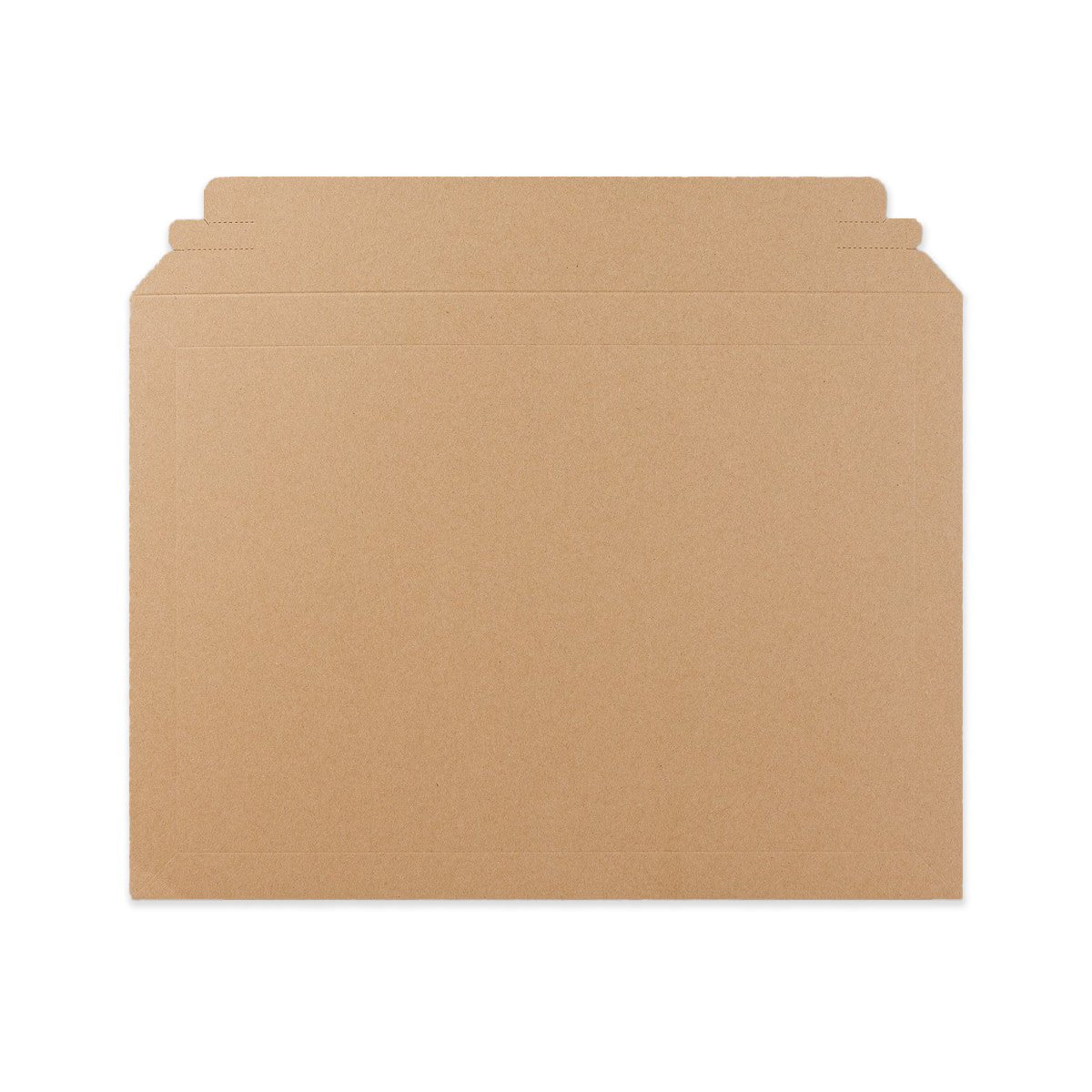 Manila Brown Peel & Seal Rigid Board Mailers Envelope (328 x 458mm)