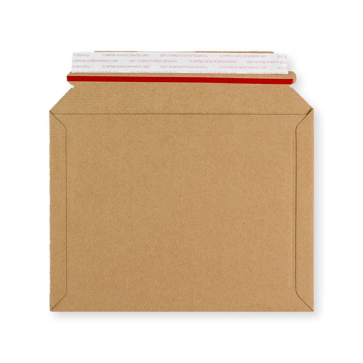 Manila Brown Peel & Seal Rigid Board Mailers Envelope (180 x 235mm)