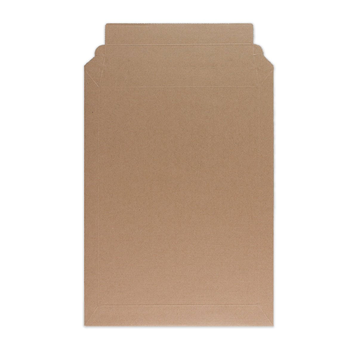 Manila Brown Peel & Seal Rigid Board Mailers Envelope (340 x 250mm)