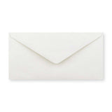 White lightweight laid envelope (90gsm) 110x220 mm (DL)