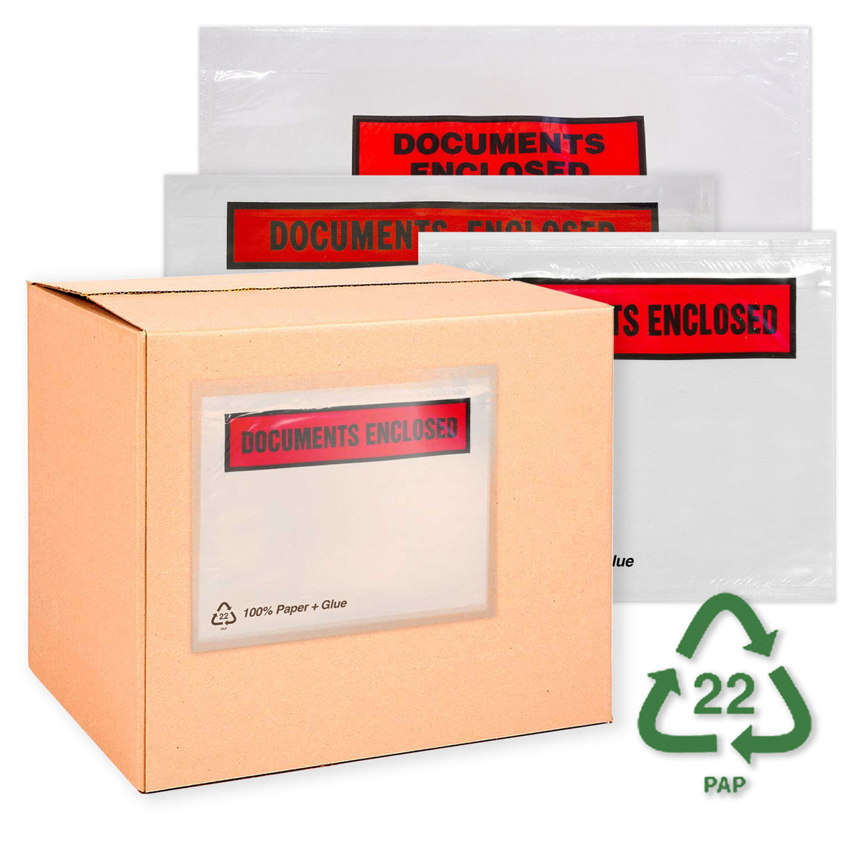 Documents Enclosed Envelopes (Printed)